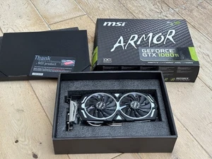 MSI NVIDIA GEFORCE GTX 1080TI GAMING GRAPHICS CARD 11GB - Picture 1 of 6