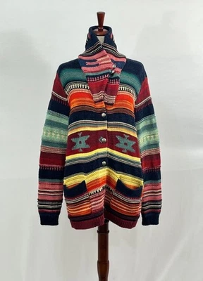 Polo Ralph Lauren Talla XL Chal Cárdigan Manga Larga Beacon Southwest Foto 1 de 4