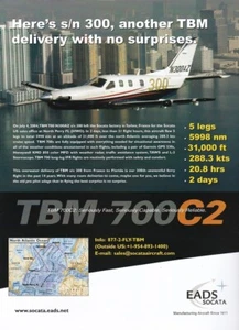 2005 TBM 700C2 Aeromobile annuncio 2/1/2024e - Foto 1 di 1