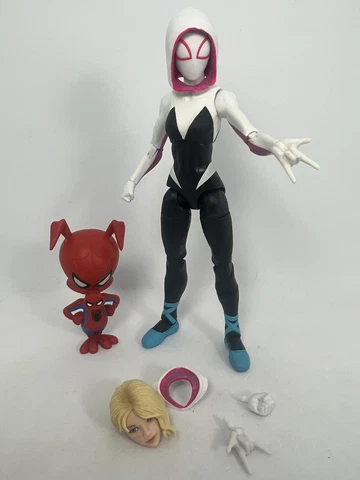 Marvel Legends Into The Spider Verse Spider Gwen Stacy Spider Pig Complete Cover