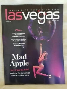 LAS VEGAS MAGAZINE MAY 19, 2024 MAD APPLE BY CIRQUE DU SOLEIL CARRIE UNDERWOOD - Picture 1 of 12