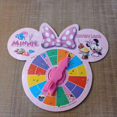 Hasbro Disney Junior 2013 Minnie Mouse Candy Land jogo giratório peça de reposição - Imagem 1 de 3
