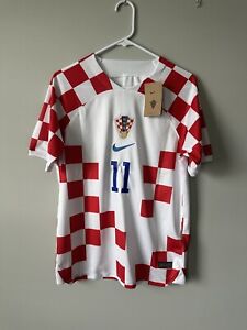 Marcelo Brozovic Croatia 2022 World Cup Home Men’s New Soccer Jersey - Size S