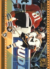 2002-03 Pacific Impact Zone Penguins Hockey Card #9 Mario Lemieux