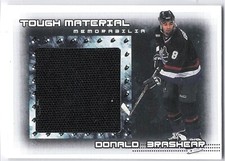 2000-01 Be A Player Memorabilia Update Tough Materials Jerseys Donald Brashear