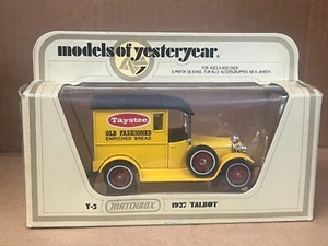 Matchbox Models Of Yesteryear Y-3 1927 Talbot Taystee Bread - Picture 1 of 3