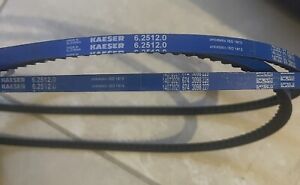 New OEM  6.2512.1 6.2512.0 Kaeser Air Compressor Belt Set 3 Pc