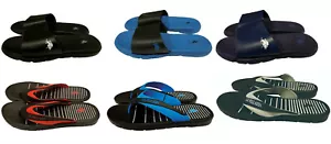 Mens U.S. Polo Assn. Slip On Sport Sandals Slides Rubber Flip Flops - Picture 1 of 19