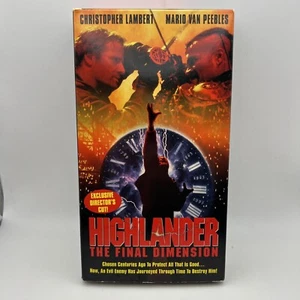 Highlander: Final Dimension / Movie (VHS) - Foto 1 di 6