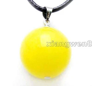 18mm Sea Shell Pink Pearl Pendant Necklace for Women Chokers Cord 17-18" Jewelry - Picture 1 of 25