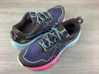 Asics Women' s Blue Multicolor Gel-Trabuco 11 Trail Running Shoes Size 8.5 B