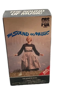 Vintage The Sound of Music VHS 1986 CBS Fox Rare Box Set 1051 Sealed - Picture 1 of 5