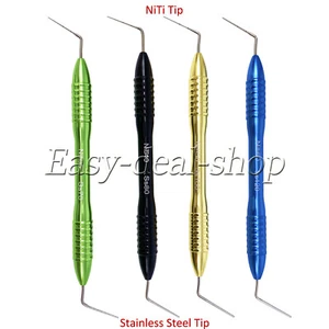 Dental Endo Gutta Percha Pluggers NITI / Stainless steel Tip Hand Plugger - Picture 1 of 6