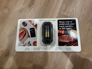 CHEF iQ Smart Wireless Meat Thermometer 2 Ultra-Thin Probes with Smart Hub