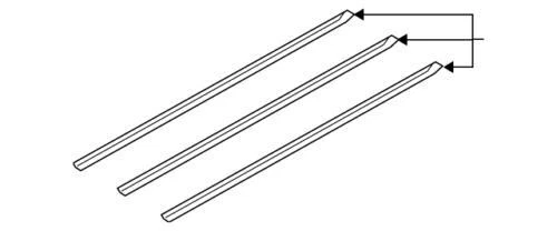 Refuerzo de riel lateral de techo genuino Ford Transit Connect 2010-2013 3T1Z1650222A Foto 1 de 2
