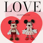Peluche Disney Mickey & Minnie souris Saint-Valentin 2022 moyenne 16 pouces neuve avec étiquettes