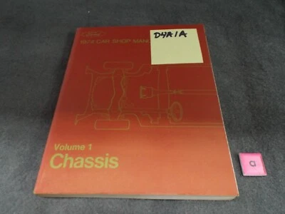 Магазинное ручное шасси 1974 Ford Gran Torino Sport Ranchero Mercury Montego Cougar - Изображение 1 из 4