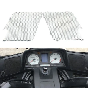 2Pcs Motorcycle Speaker Cover Replacement For Honda GL1500 1988-2000 Chrome sng - Picture 1 of 10