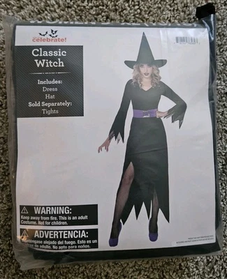 Classic Witch Halloween Costume for Adults , Black Womens Size XL Sexy Forplay  - Image 1 of 4