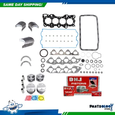 Kit de reconstrucción de motor DNJ EK217B para 97-01 Acura Integra 1,8 L L4 DOHC 16v Foto 1 de 4