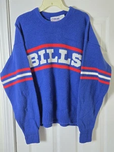 Suéter De Colección Años 80 Buffalo Bills Cliff Engle Coaches Para Hombre Talla Grande Marv Levy - Imagen 1 de 4