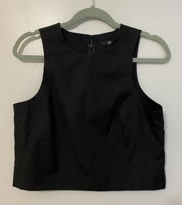 Banana Republic Popeline-Top Damen neu ohne Etikett S schwarz #892284 - Bild 1 von 12