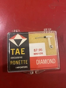 TAE 8051DS Diamond stylus needle - Vintage New - Picture 1 of 2