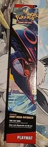 Pokemon SHINY Mega Rayquaza Premium Playmat made original USA - Picture 1 of 1