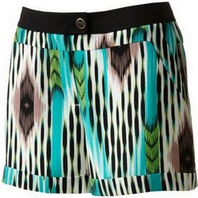 Шорты с манжетами Jennifer Lopez JLo Southwestern Ikat - Изображение 1 из 2