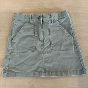 H&M Kinder Mädchen Rock Größe 9-10 oliv - Bild 1 von 5