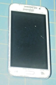 AS-IS Samsung Galaxy SM-G360T1 White METRO - Picture 1 of 11