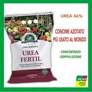 UREA 46% CONCIME MINERALE SEMPLICE PER ORTI, PIANTE E FRUTTETI 4KG NUTRIMENTO - Foto 1 di 1