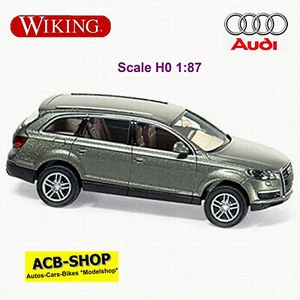 Audi Q7 4.2 FSI Quattro Tipo 4L 2005-15 Verde Metallizzato 1:87 Wiking - Foto 1 di 2