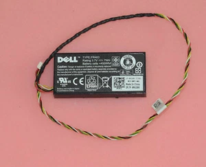 Battery Dell Poweredge Perc 5i 6i FR463 P9110 NU209 U8735 XJ547 3.7V 7Wh +Cable - Picture 1 of 6