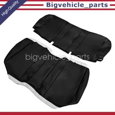 New Seat Cover Fits John Deere Gator Bench XUV HPX 625i 825i 855D 855D S4 Black Foto 1 de 4