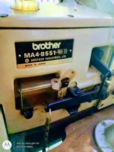 Brother MD 104 53 Industrial Overlocker Sewing Machine MADE IN JAPAN π Working - Picture 1 of 9