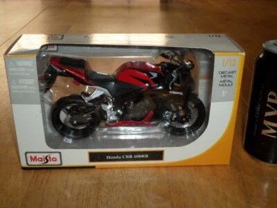 [Maisto Brand] HONDA CBR600RR, Motorcycle Diecast Model Toy, SCALE: 1/12 - Image 1 of 4