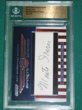 MONTE IRVIN - 2010 Razor Sports Icons Cut Signature Autograph #36 of 39 made