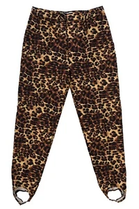 NEW VERTIGO 10 42 JAGUAR STIRRUP LEGGINGS PANTS PARIS POUR LA VILLE RETRO FRANCE - Picture 1 of 11