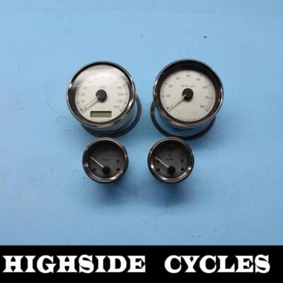 1405 09 Harley-Davidson Street Glide Tacómetro Velocímetro Medidor de Voltios de Combustible  Foto 1 de 4