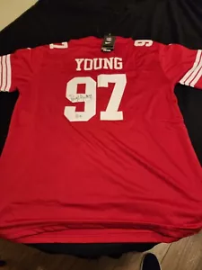 Bryant Young San Francisco 49ers signiertes Trikot XL Beckett - Bild 1 von 3