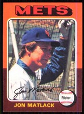 1975 Topps Jon Matlack New York Mets #290
