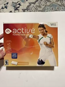 EA Sports Active Personal Trainer Nintendo Wii w/ Resistance Band/Leg Strap/Game - Picture 1 of 4