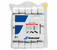 Babolat Pro Tour Tennis Racket Over Grip Racquet White 30 PCS Tacky 657002