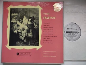 KARAJAN CONDUCTS VERDI FALSTAFF PO EMI COLUMBIA SAX 2254 - 56 - Picture 1 of 9