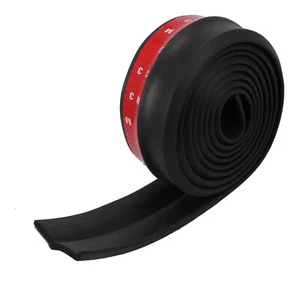 Parachoques Delantero Coche 2.5m Protector de Falda Labio Divisor Cuerpo Spoiler - Imagen 1 de 9