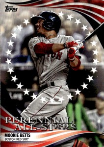 2019 Topps Update Mookie Betts Perennial All-Stars PAS-50