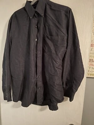 Camisa con botones Greg Norman de manga larga mediana para hombre Foto 1 de 4