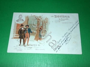 Cartolina Lirica Opera G. Puccini - La Bohème ( atto III ) 1901 - Foto 1 di 1
