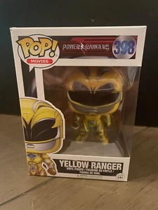 Funko Pop! - Yellow Ranger #398 Power Rangers Movies Vinyl Figure w/ Protector - Picture 1 of 5